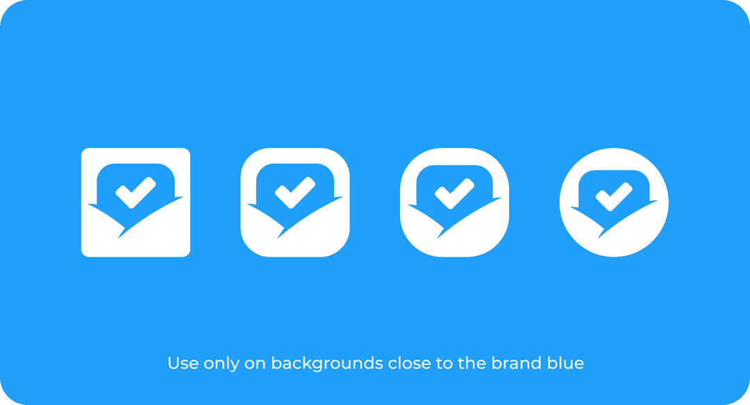 Social Icons Blue