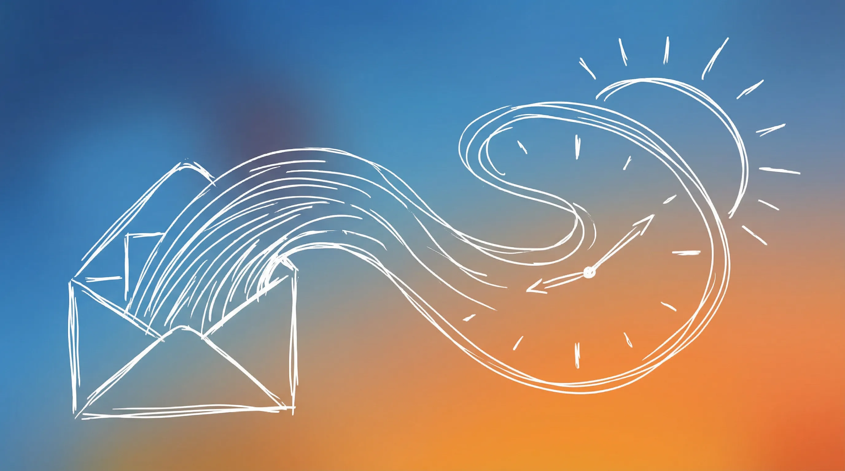 Email chaos illustration