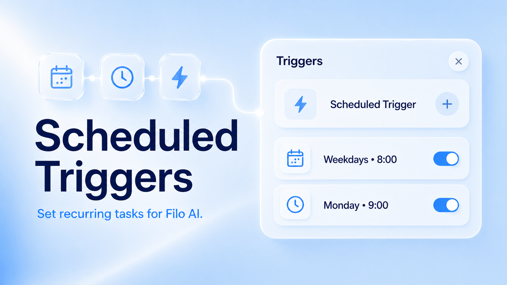 Agent Triggers management